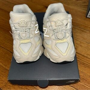 9060 new balance white Beige 5c